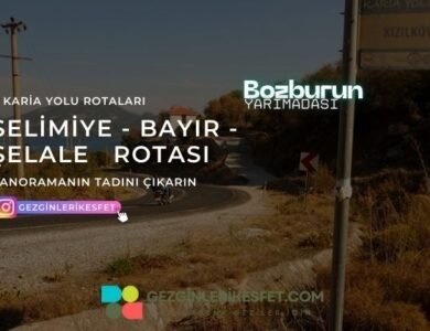 Karia Yolu Selimiye - Bayır - Şelale Rotası 18km