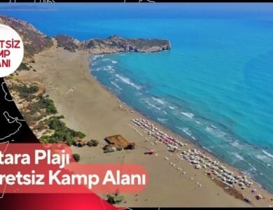 Patara Plajı Ücretsiz Kamp Alanı
