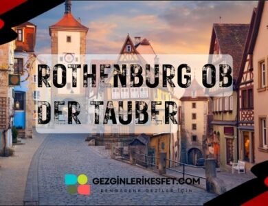 Almanya Rothenburg ob der Tauber Gezilecek Yerler