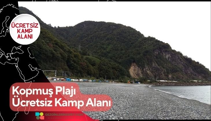 Kemalpaşa Kopmuş Plajı Ücretsiz Kamp Alanı