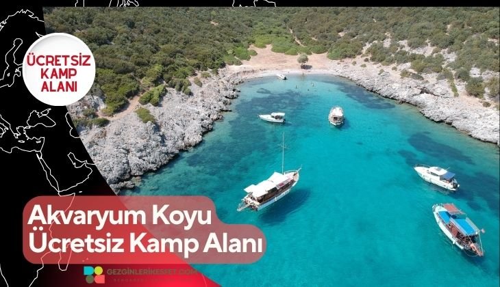 Akvaryum Koyu Ücretsiz Kamp Alanı