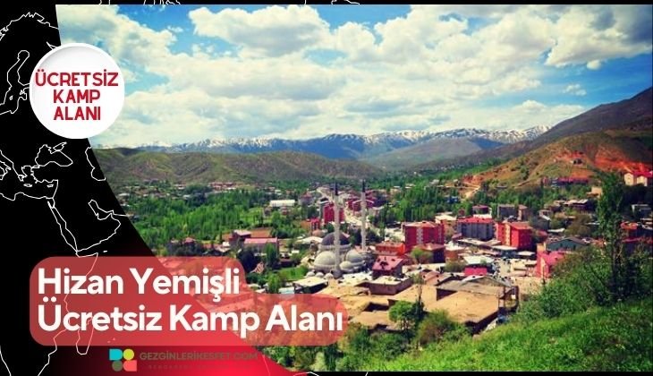Hizan Yemişli Ücretsiz Kamp Alanı