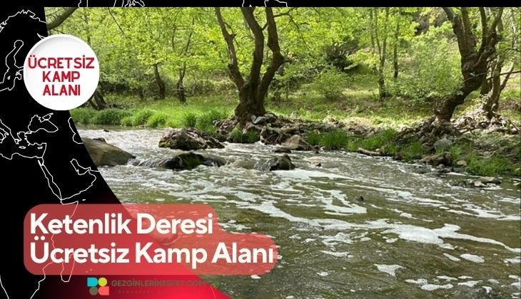 Ketenlik Deresi Ücretsiz Kamp Alanı
