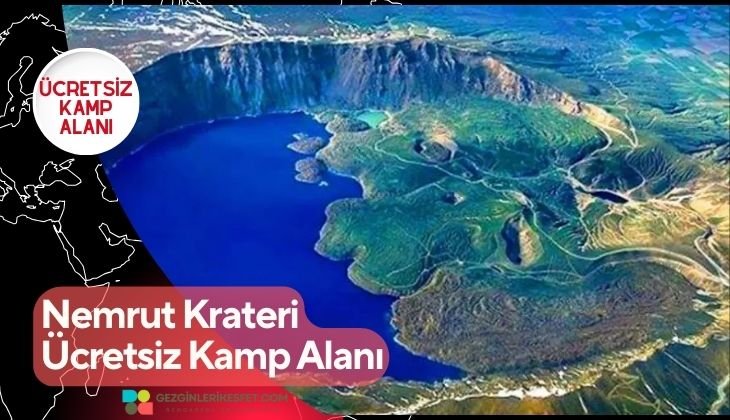 Nemrut Krateri Ücretsiz Kamp Alanı