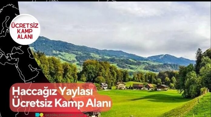 Haccağız Yaylası Ücretsiz Kamp Alanı Haccağız Yaylası Ücretsiz Kamp Alanı