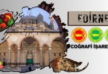 Edirne Coğrafi İşaretli Ürünler Listesi Edirne Coğrafi İşaretleri Ürünler Listesi