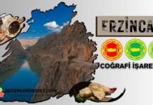 Erzincan Coğrafi İşaretli Ürünler Listesi Erzincan Coğrafi İşaretleri Ürünler Listesi