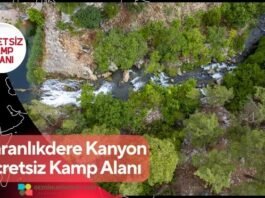 Karanlıkdere Kanyonu Ücretsiz Kamp Alanı Karanlıkdere Kanyonu Ücretsiz Kamp Alanı